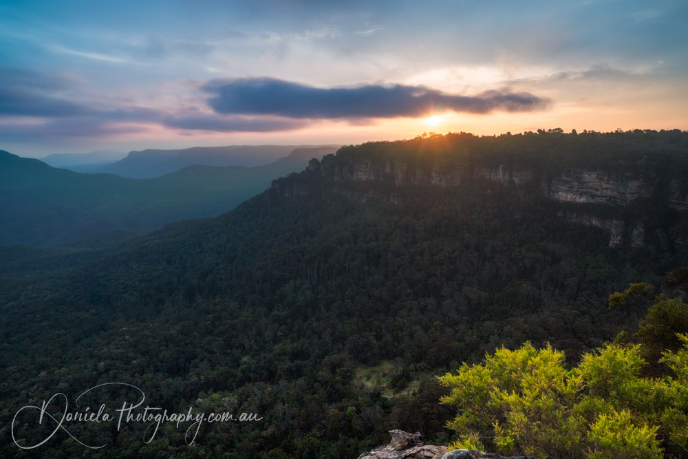 Blue Mountains Katoomba Sunset View